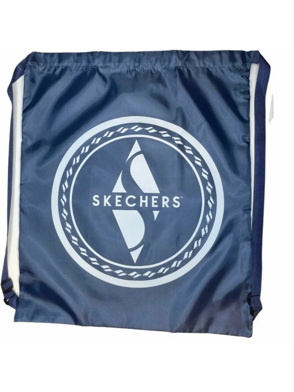 Sketchers Nylon Backpack Drawstring Bag Gym Shoe Storage 20in x 16
